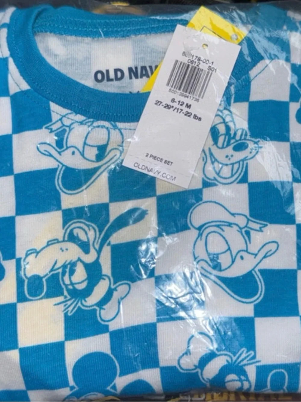 Old Navy Mickey and friends 6-12m pajamas *nwt*